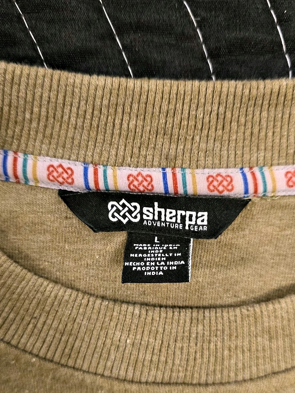 Sherpa Adventure Gear Brown Long Sleeve Shirt Size Large